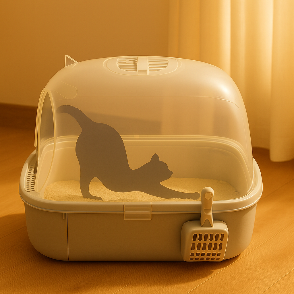 Lettiera VivaPet™ | Lettiera chiusa con cassetto estraibile + Paletta Omaggio