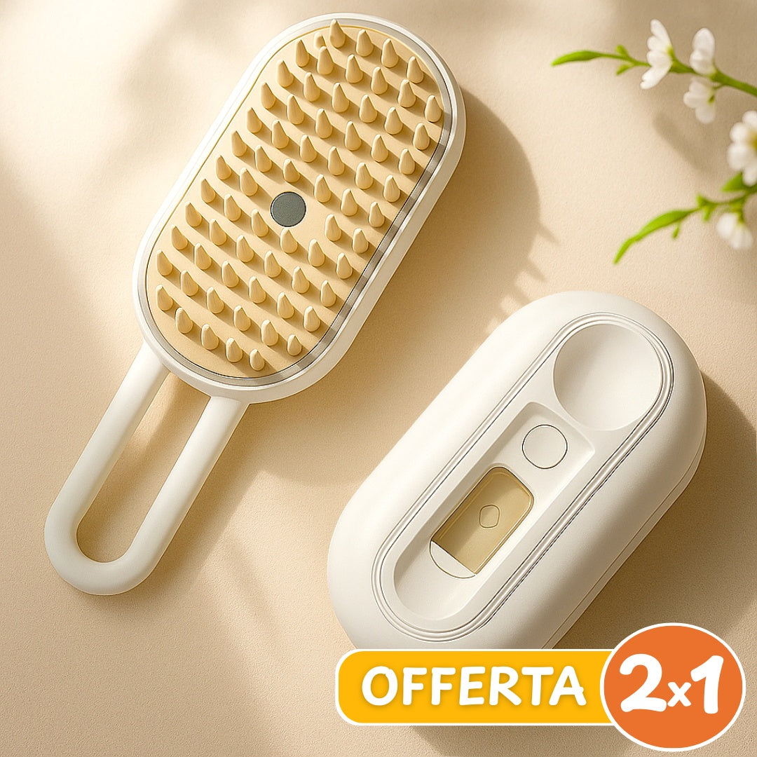Spazzola a Vapore 3 in 1 - OFFERTA 2x1🎁