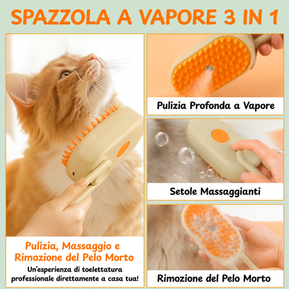Spazzola a Vapore 3 in 1 - OFFERTA 2x1🎁